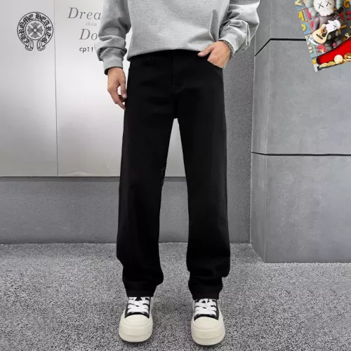 Replica Chrome Hearts Jeans For Men #1369609 $48.00 USD for Wholesale