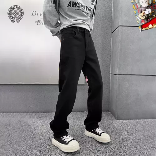 Replica Chrome Hearts Jeans For Men #1369609 $48.00 USD for Wholesale