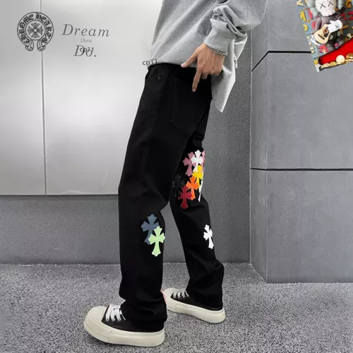 Replica Chrome Hearts Jeans For Men #1369609 $48.00 USD for Wholesale