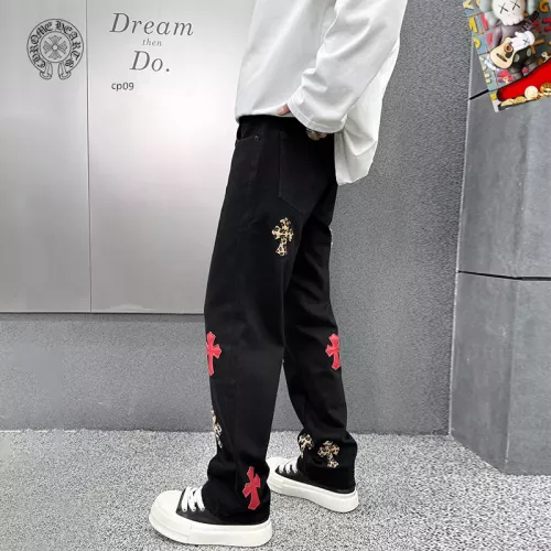 Replica Chrome Hearts Jeans For Men #1369616 $48.00 USD for Wholesale