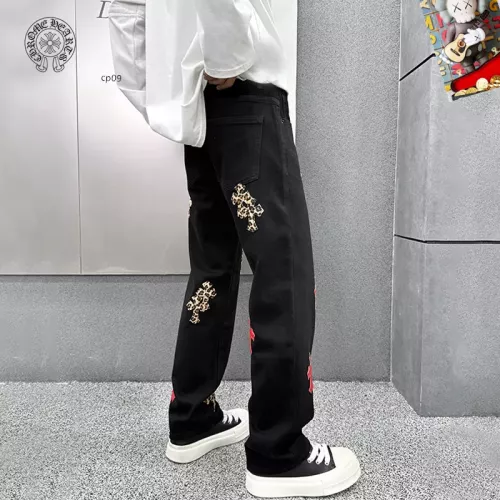 Replica Chrome Hearts Jeans For Men #1369616 $48.00 USD for Wholesale