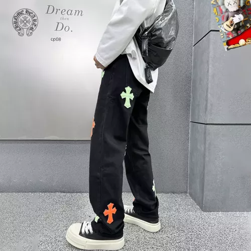 Replica Chrome Hearts Jeans For Men #1369618 $48.00 USD for Wholesale