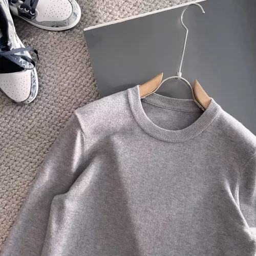 Replica Thom Browne TB Sweaters Long Sleeved For Men #1369753 $56.00 USD for Wholesale