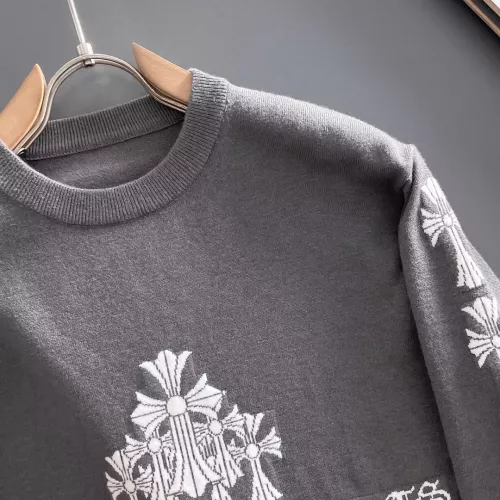 Replica Chrome Hearts Sweaters Long Sleeved For Men #1369774 $56.00 USD for Wholesale