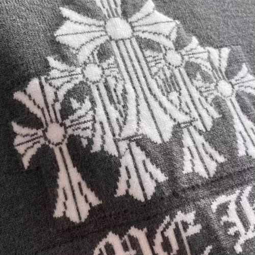 Replica Chrome Hearts Sweaters Long Sleeved For Men #1369774 $56.00 USD for Wholesale