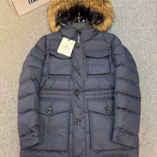 Moncler Down Feather Coat Long Sleeved For Men #1370097