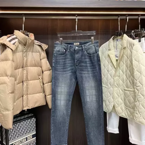 Replica Burberry Jeans For Men #1370606 $52.00 USD for Wholesale