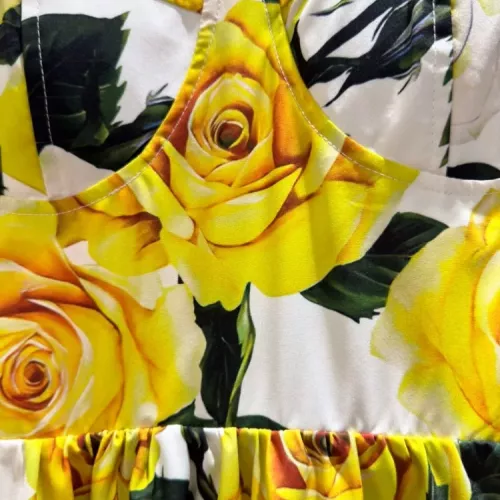 Replica Dolce & Gabbana Dresses Sleeveless For Women #1370642 $100.00 USD for Wholesale