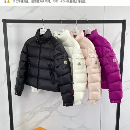 Replica Moncler Down Feather Coat Long Sleeved For Women #1371072 $160.00 USD for Wholesale