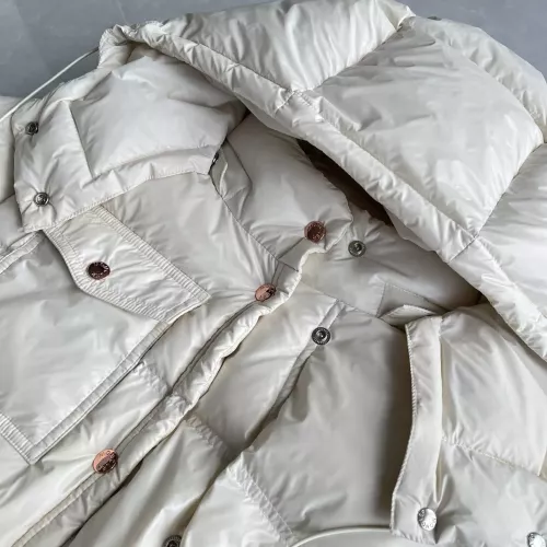 Replica Moncler Down Feather Coat Long Sleeved For Women #1371080 $172.00 USD for Wholesale