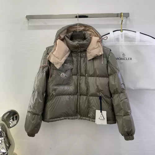 Moncler Down Feather Coat Long Sleeved For Women #1371144