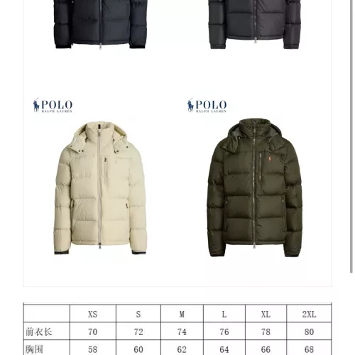 Replica Ralph Lauren Polo Down Feather Coat Long Sleeved For Men #1371153 $192.00 USD for Wholesale