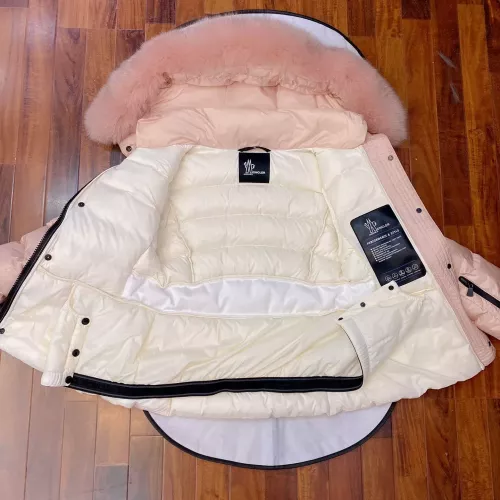 Replica Moncler Down Feather Coat Long Sleeved For Women #1371243 $240.00 USD for Wholesale