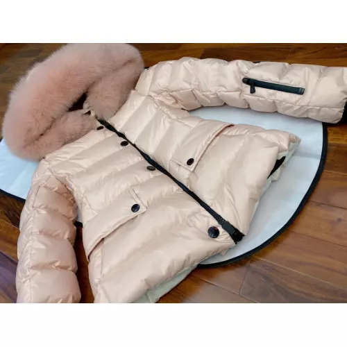 Replica Moncler Down Feather Coat Long Sleeved For Women #1371243 $240.00 USD for Wholesale