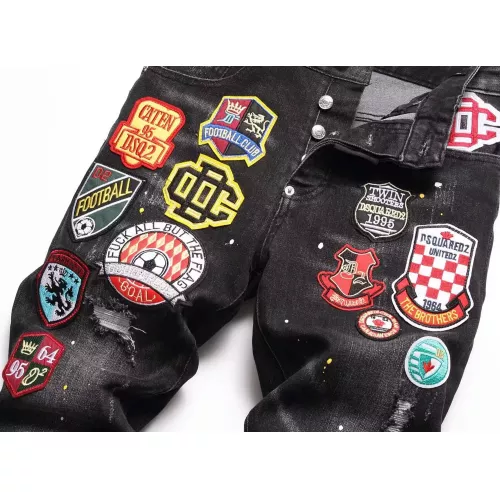 Replica Dsquared Jeans For Men #1371248 $48.00 USD for Wholesale