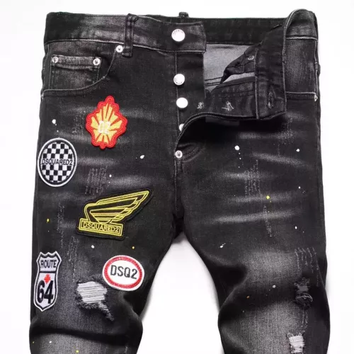 Replica Dsquared Jeans For Men #1371249 $48.00 USD for Wholesale