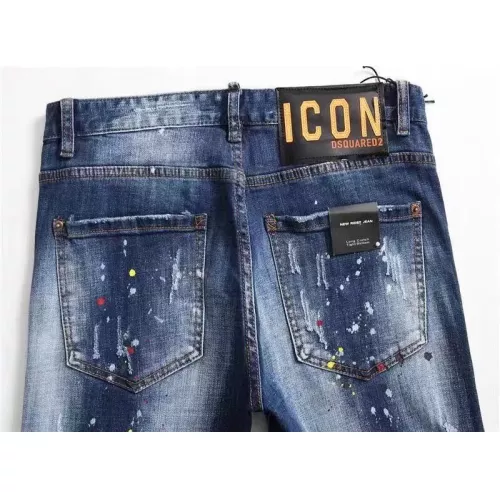 Replica Dsquared Jeans For Men #1371251 $48.00 USD for Wholesale