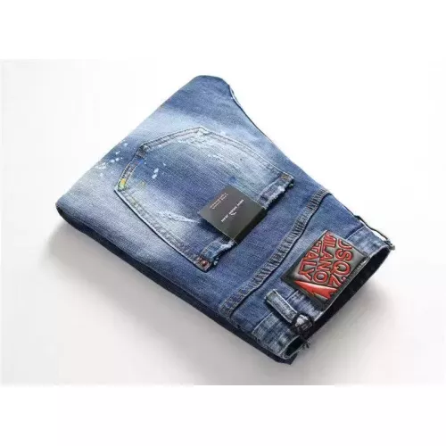 Replica Dsquared Jeans For Men #1371253 $48.00 USD for Wholesale