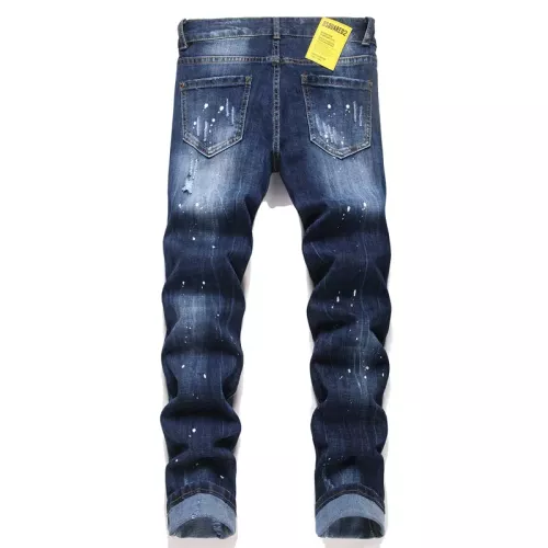 Replica Dsquared Jeans For Men #1371254 $48.00 USD for Wholesale