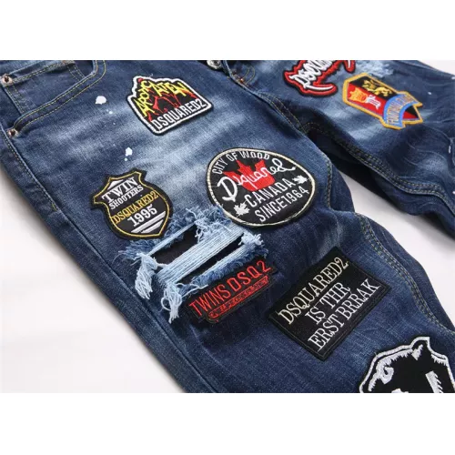 Replica Dsquared Jeans For Men #1371254 $48.00 USD for Wholesale
