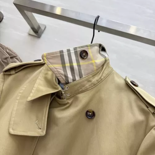 Replica Burberry Trench Coat Long Sleeved For Women #1371329 $160.00 USD for Wholesale