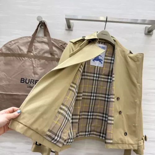 Replica Burberry Trench Coat Long Sleeved For Women #1371329 $160.00 USD for Wholesale