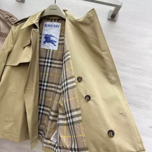 Replica Burberry Trench Coat Long Sleeved For Women #1371329 $160.00 USD for Wholesale