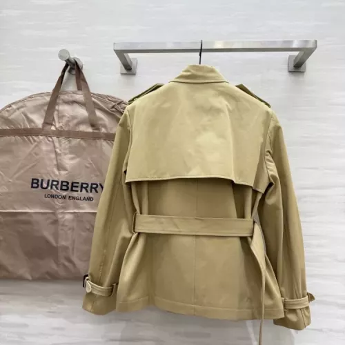 Replica Burberry Trench Coat Long Sleeved For Women #1371329 $160.00 USD for Wholesale
