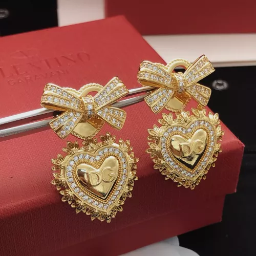 Replica Dolce & Gabbana D&G Earrings For Women #1371457 $38.00 USD for Wholesale