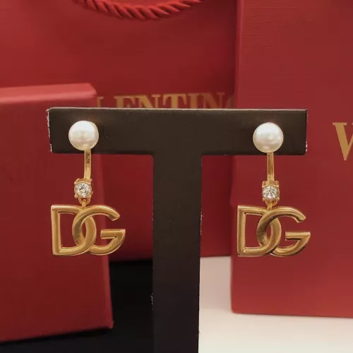 Replica Dolce & Gabbana D&G Earrings For Women #1371464 $29.00 USD for Wholesale