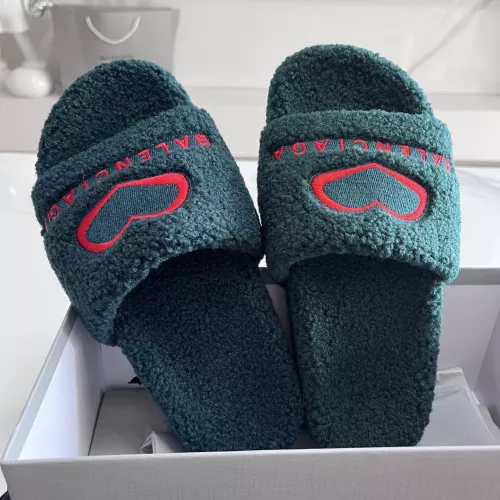 Replica Balenciaga Slippers For Men #1371666 $72.00 USD for Wholesale