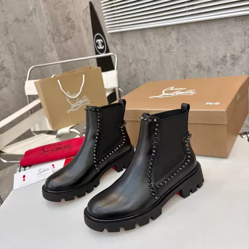 Christian Louboutin Boots For Women #1371760, $115.00 USD, [ITEM#1371760], Christian Louboutin Boots