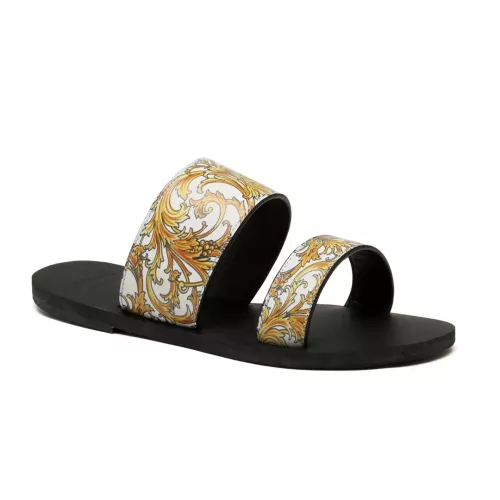 Replica Versace Slippers For Women #1371988 $72.00 USD for Wholesale