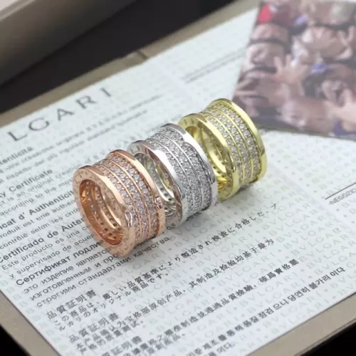 Replica Bvlgari Rings In Rose Gold #1372993 $29.00 USD for Wholesale