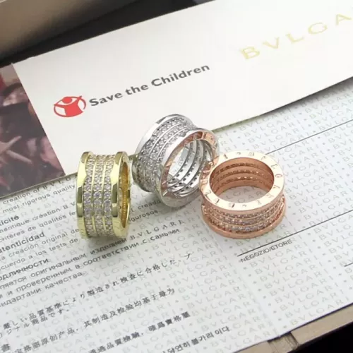 Replica Bvlgari Rings In Gold #1372994 $29.00 USD for Wholesale