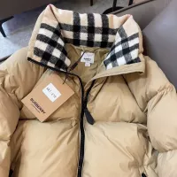 $225.00 USD Burberry Down Feather Coat Long Sleeved For Unisex #1363758