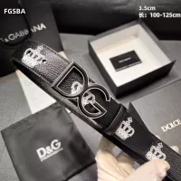 $82.00 USD Dolce & Gabbana D&G AAA Quality Belts For Men #1365325