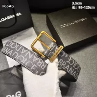 $68.00 USD Dolce & Gabbana D&G AAA Quality Belts For Unisex #1365416