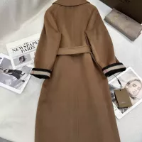 $297.52 USD Burberry Coats Long Sleeved For Women #1366335