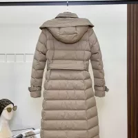 $257.85 USD Burberry Down Feather Coat Long Sleeved For Women #1366697