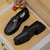 $96.00 USD Salvatore Ferragamo Leather Shoes For Men #1367303