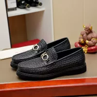 $96.00 USD Salvatore Ferragamo Leather Shoes For Men #1367304