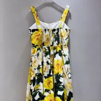 $100.00 USD Dolce & Gabbana Dresses Sleeveless For Women #1370642