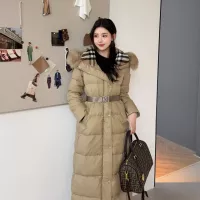 $280.99 USD Burberry Down Feather Coat Long Sleeved For Women #1371060
