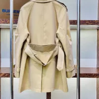 $172.00 USD Burberry Trench Coat Long Sleeved For Women #1371111