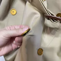 $160.00 USD Burberry Trench Coat Long Sleeved For Women #1371204