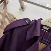 $162.00 USD Burberry Trench Coat Long Sleeved For Women #1371330
