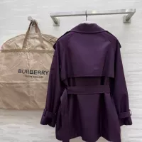 $162.00 USD Burberry Trench Coat Long Sleeved For Women #1371330