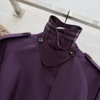 $162.00 USD Burberry Trench Coat Long Sleeved For Women #1371330