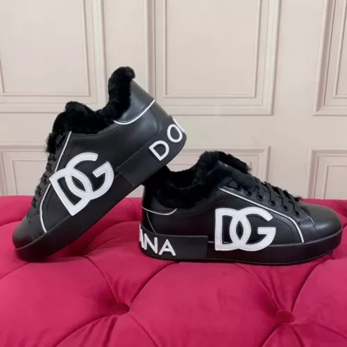 Replica Dolce & Gabbana D&G Casual Shoes For Women #1373229 $112.00 USD for Wholesale